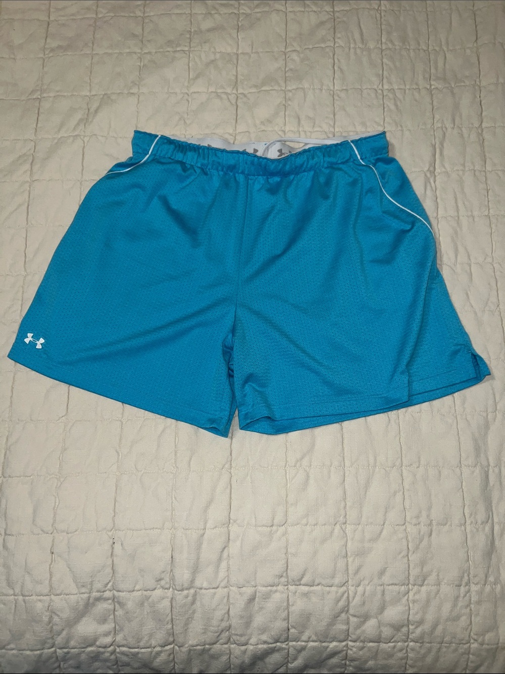 Under Armour Athletic Mesh Shorts - Teal